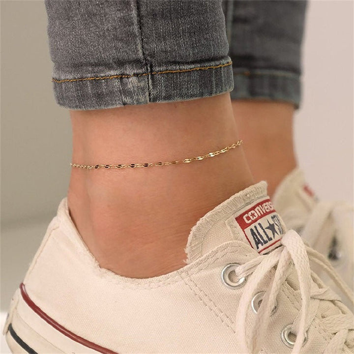 Charlotte - kultaketju Anklet