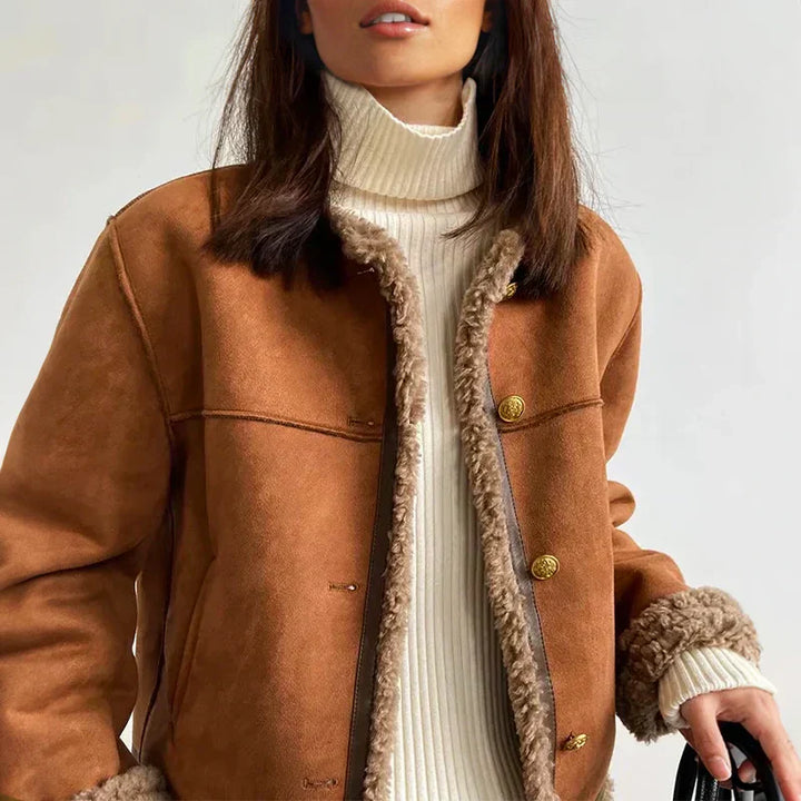 Gabi | Shearling Jacke