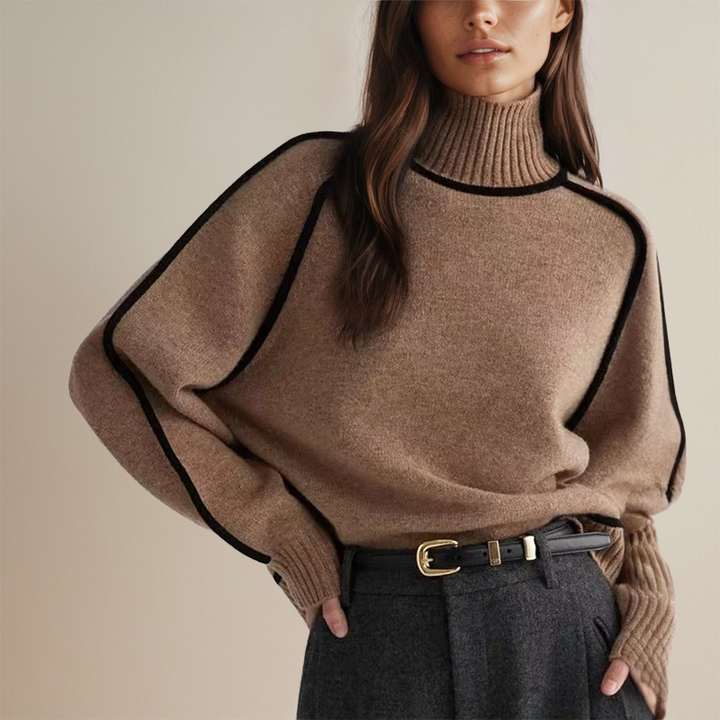 Livia - Naisten turtleneck-pusero