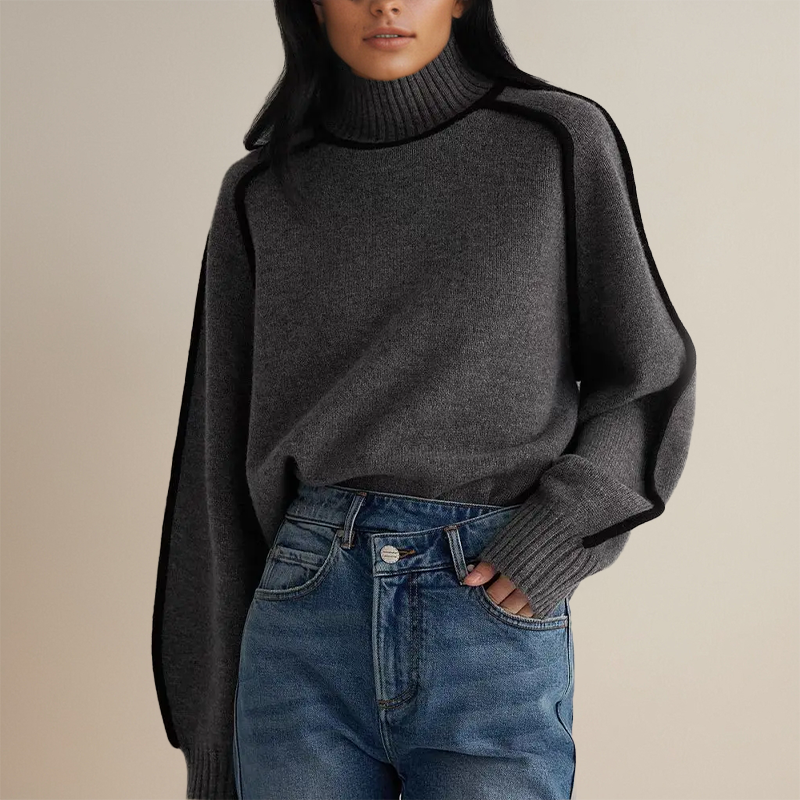 Livia - Naisten turtleneck-pusero