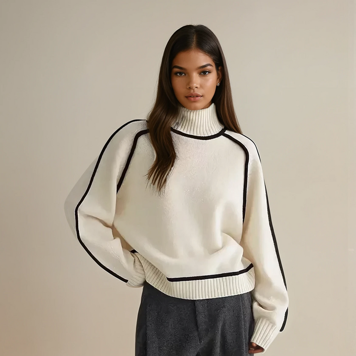 EMILIE - Rollkragenpullover